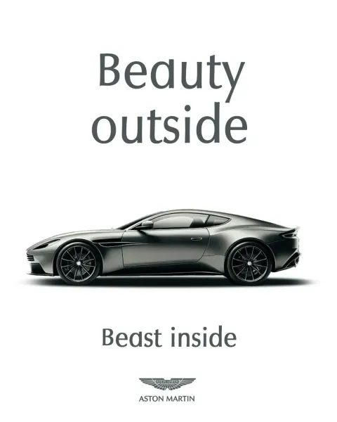 Aston Martin — Beauty Outside, Beast Inside