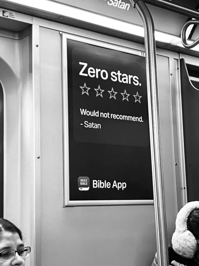 Bible App — Zero Stars, Would Not Recommend (– Satan)