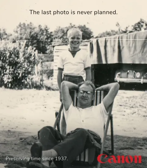 Canon — The last photo is never planned
