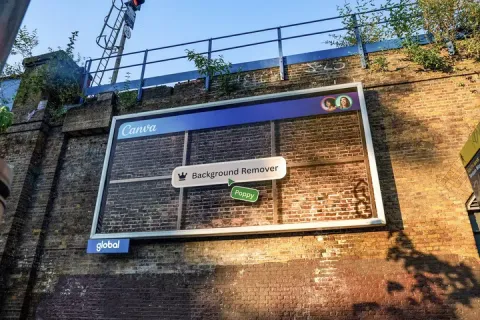 Canva — Background Remover billboard