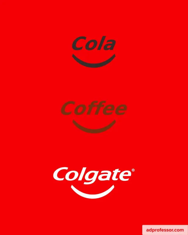 Colgate — Cola. Coffee. Colgate.
