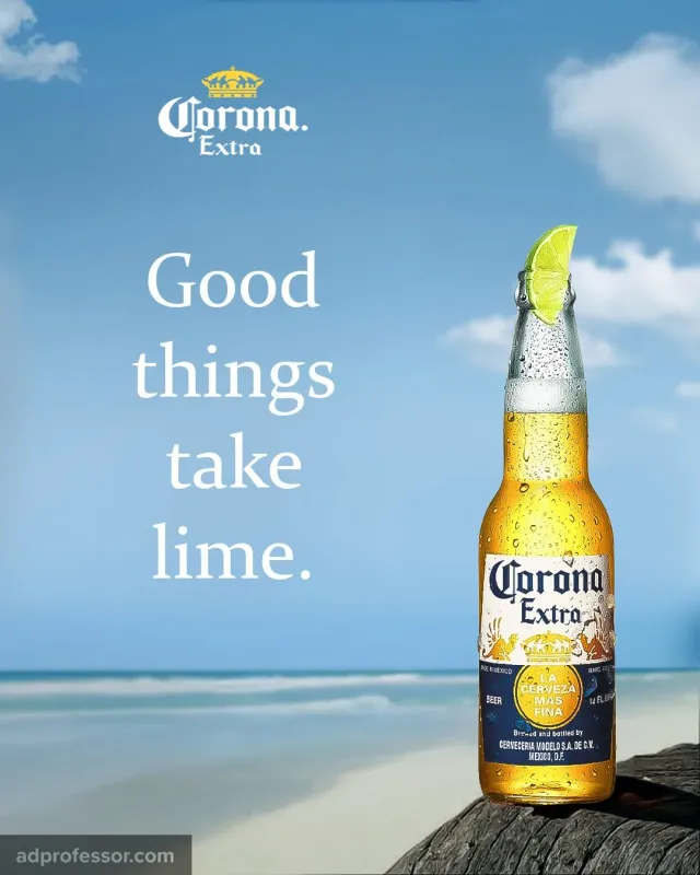 Corona — Good Things Take Lime