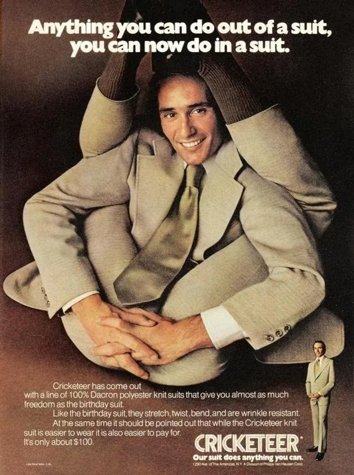 Cricketeer — Anything you can do out of a suit