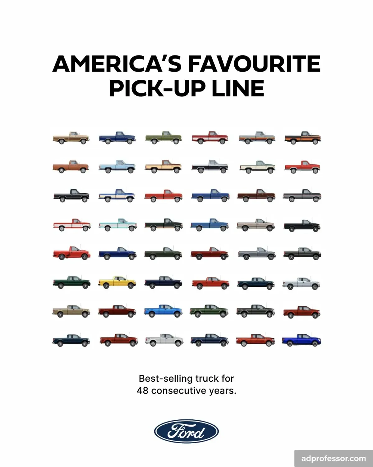 Ford — America's Favourite Pick-up Line