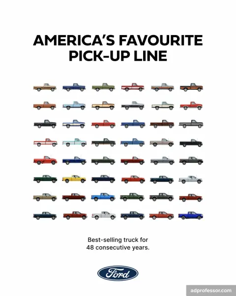 Ford — America's Favourite Pick-up Line
