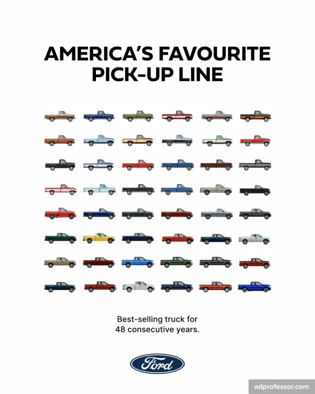 Ford — America's Favourite Pick-up Line