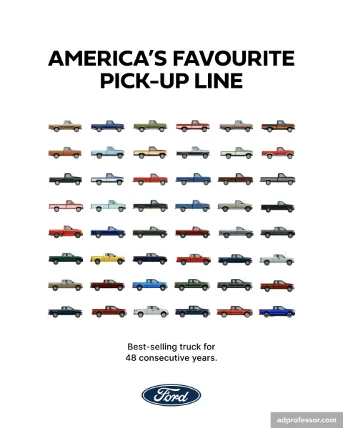 Ford — America's Favourite Pick-up Line