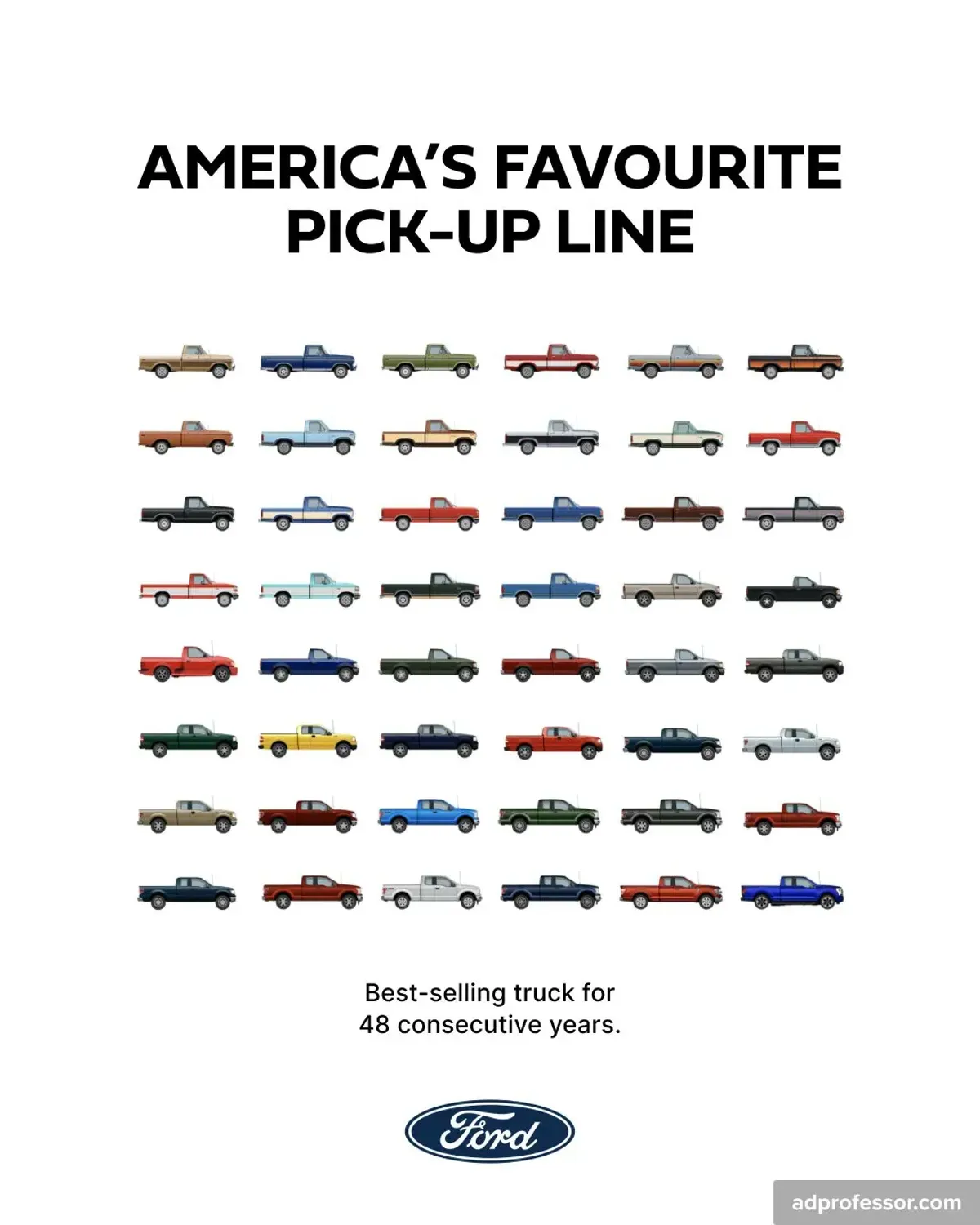 Ford — America's Favourite Pick-up Line
