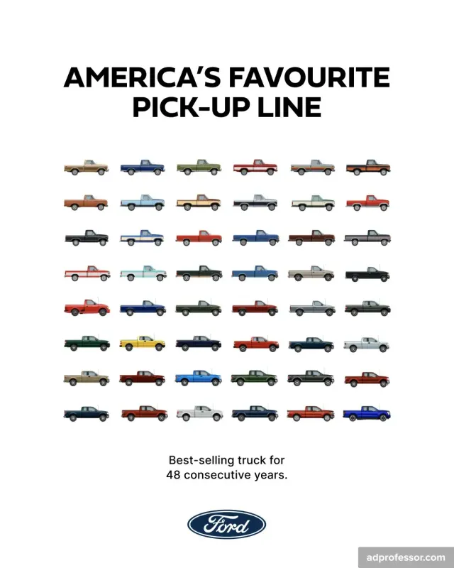 Ford — America's Favourite Pick-up Line