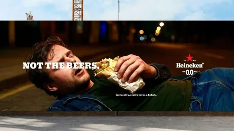 Heineken 0.0 — „Not the beers"