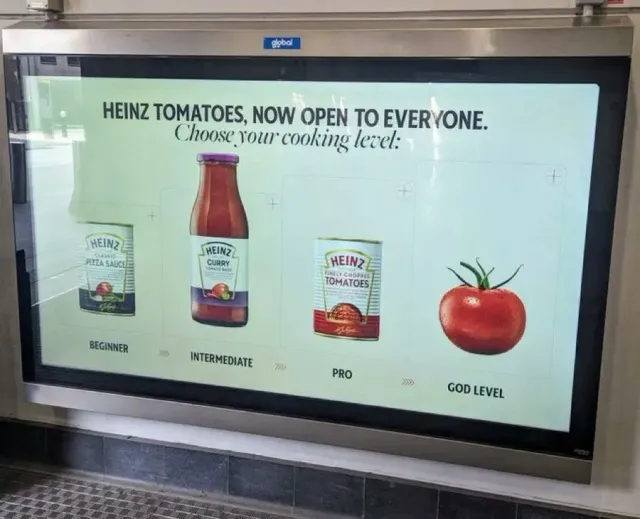Heinz — Choose Your Cooking Level