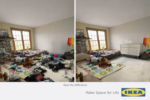 IKEA — Spot the Difference (Make Space for Life)