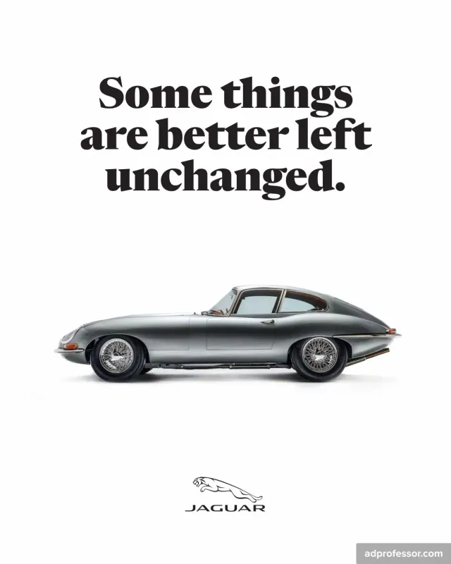 Jaguar — Some things are better left unchanged
