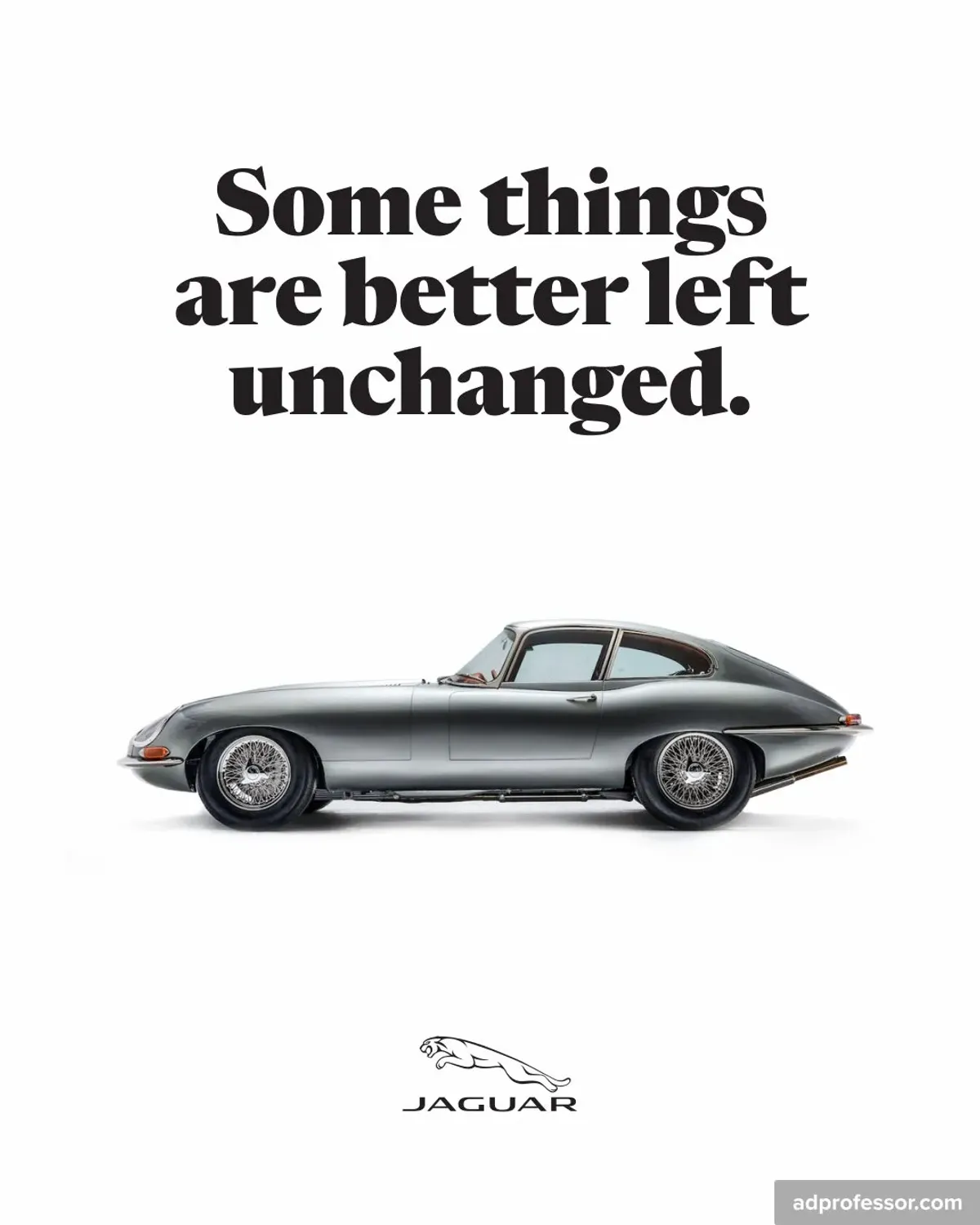 Jaguar — Some things are better left unchanged