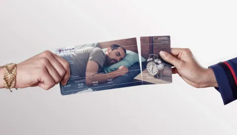 Latam — Palubní vstupenka, která odtrhne budík