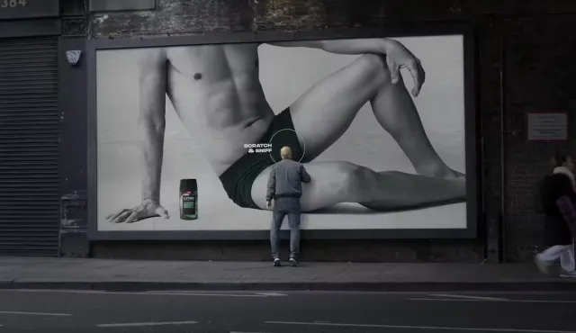 Lynx — Scratch & Sniff billboard