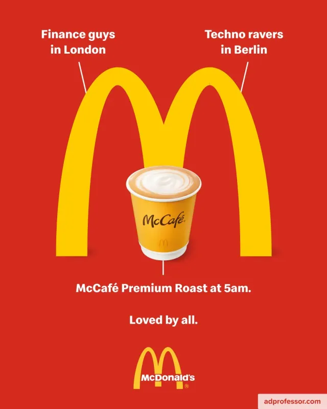McDonald's — McCafé Premium Roast at 5am