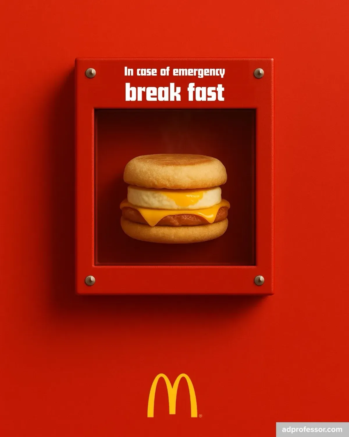 McDonald's — In Case of Emergency, Break Fast