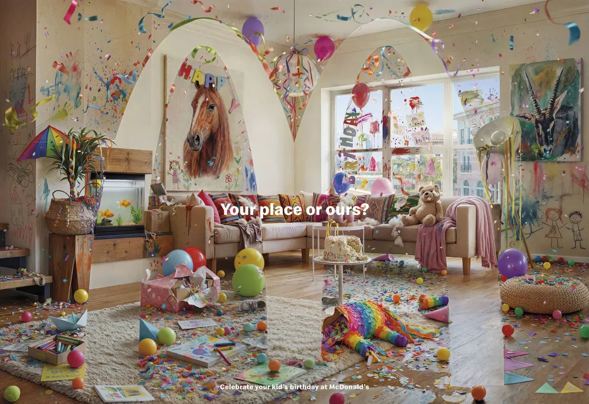 McDonald's — Your place or ours?