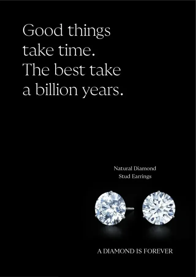 Natural Diamond — The best take a billion years