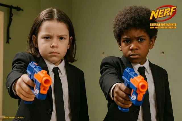 Nerf — Pulp Fiction s dětmi