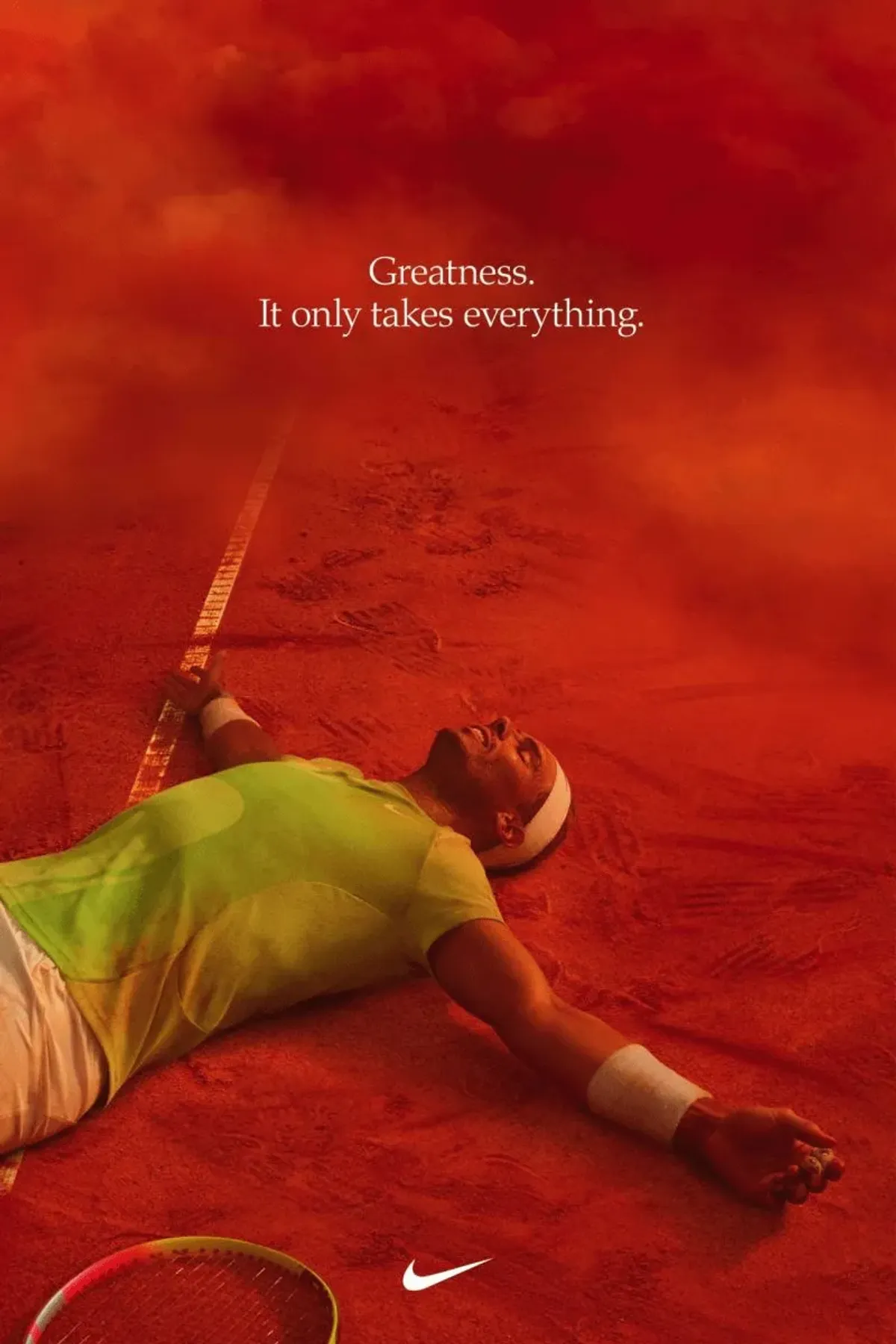 Nike — „Greatness. It only takes everything."