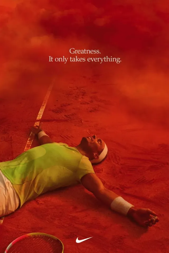Nike — „Greatness. It only takes everything."