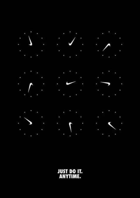 Nike — Just Do It. Anytime.
