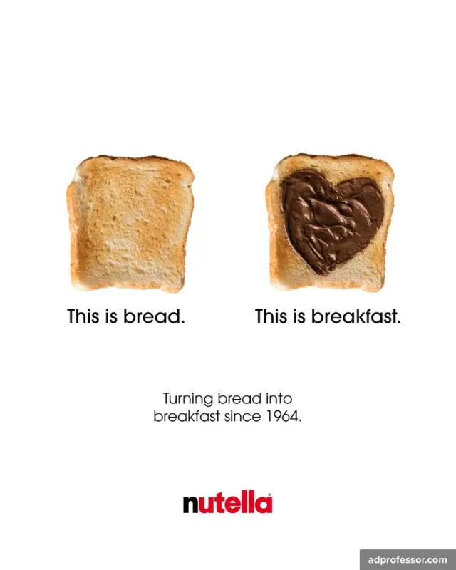 Nutella — This Is Bread. This Is Breakfast.