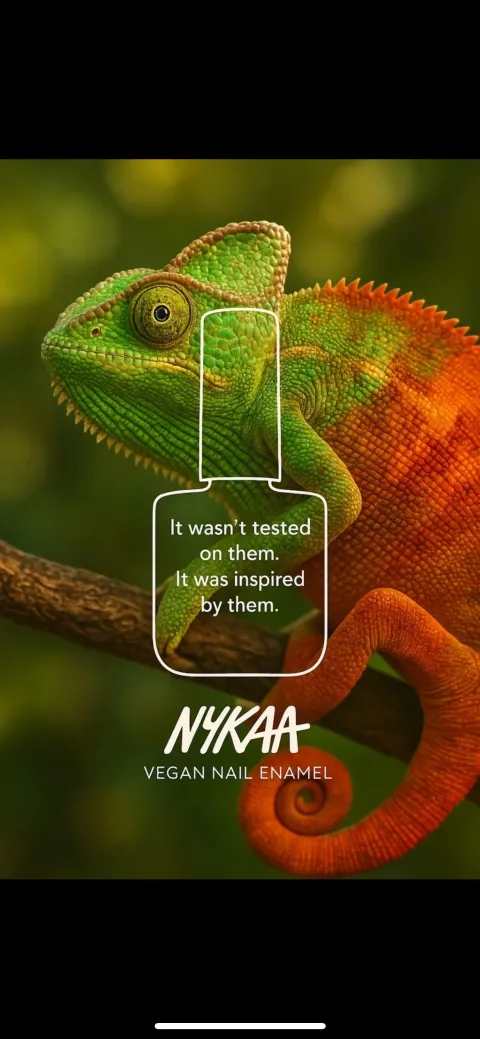 Nykaa — It Wasn't Tested on Them. It Was Inspired by Them.