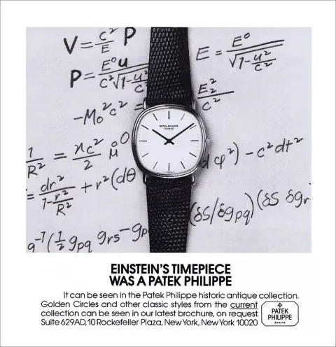 Patek Philippe — Einstein's Timepiece Was a Patek Philippe