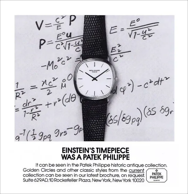 Patek Philippe — Einstein's Timepiece Was a Patek Philippe