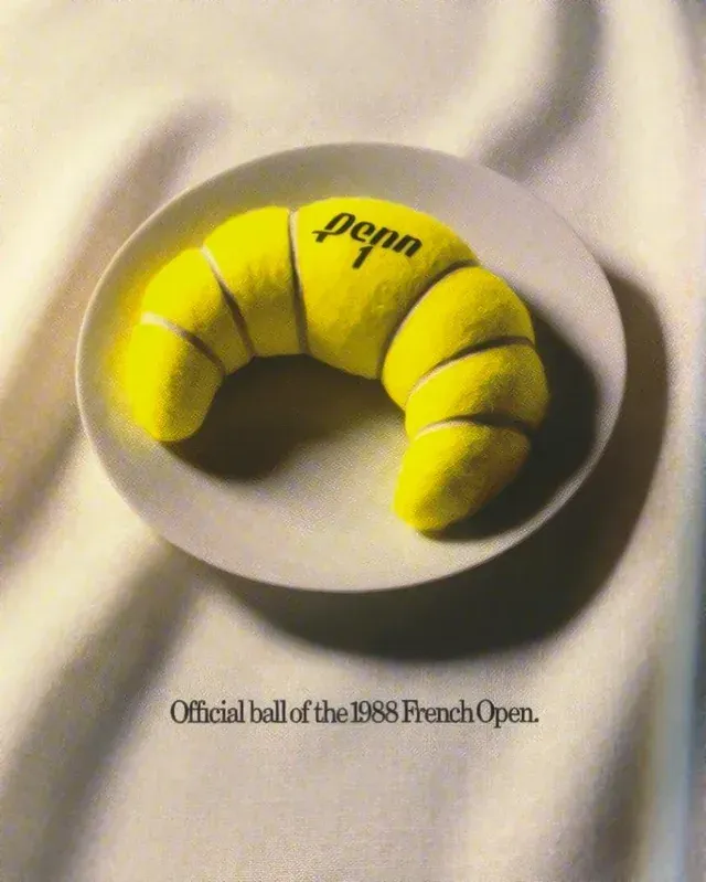 Penn — Croissant (Official ball of the 1988 French Open)