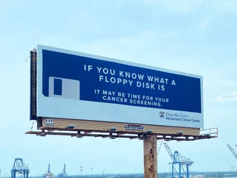 Penn Medicine — If you know what a floppy disk is…