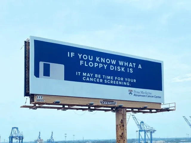 Penn Medicine — If you know what a floppy disk is…