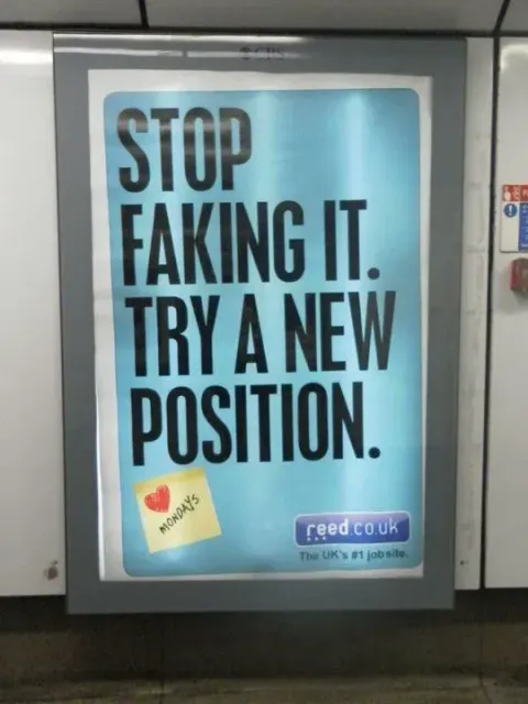 Reed.co.uk — Stop Faking It. Try a New Position.