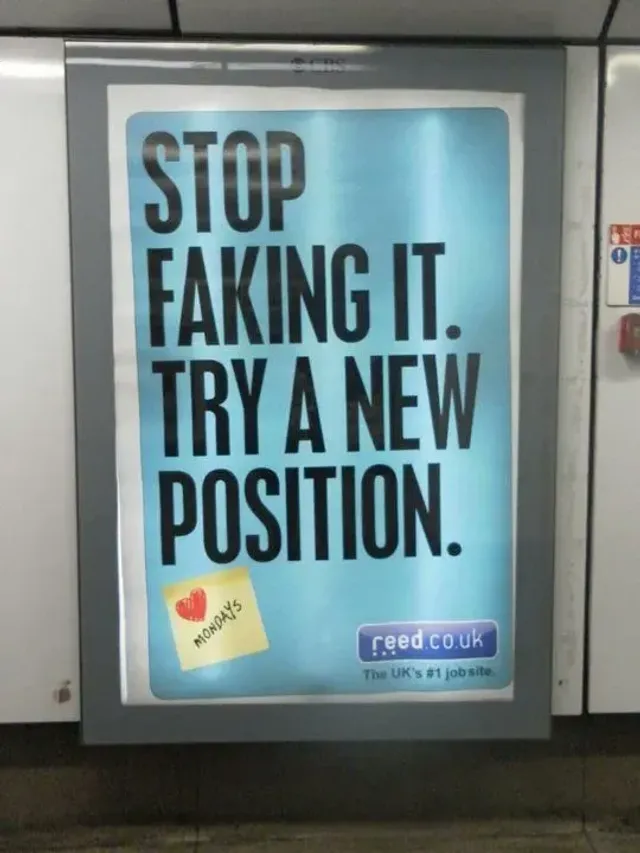 Reed.co.uk — Stop Faking It. Try a New Position.