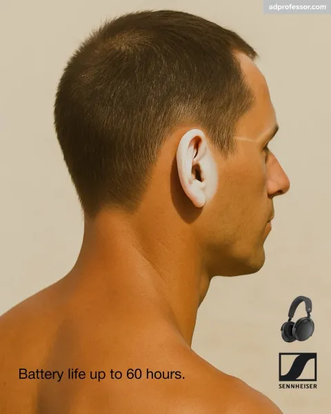 Sennheiser — Battery Life Up to 60 Hours