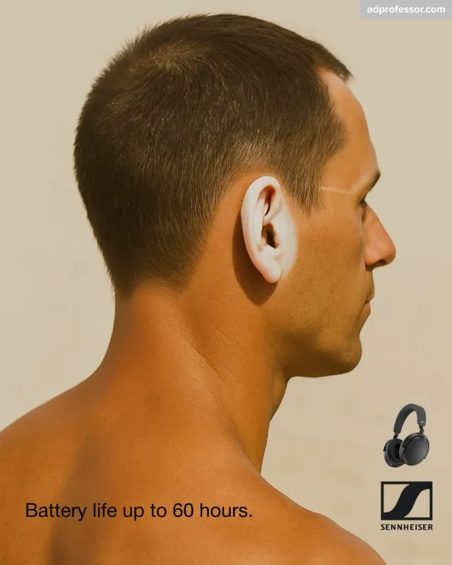 Sennheiser — Battery Life Up to 60 Hours