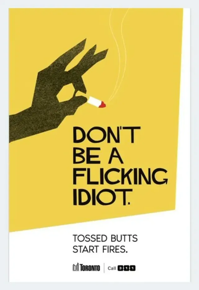 City of Toronto — Don't Be a Flicking Idiot