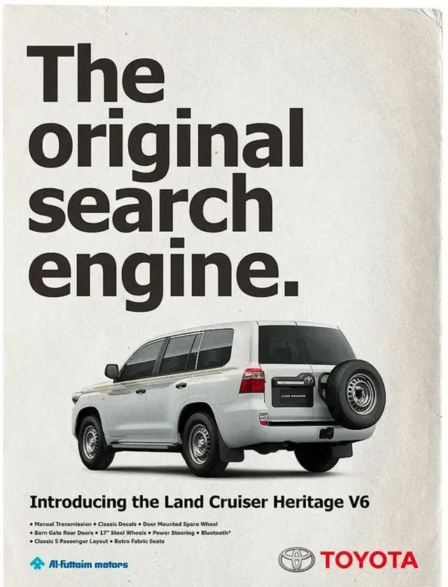 Toyota — The Original Search Engine