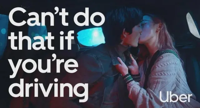 Uber — Can't do that if you're driving