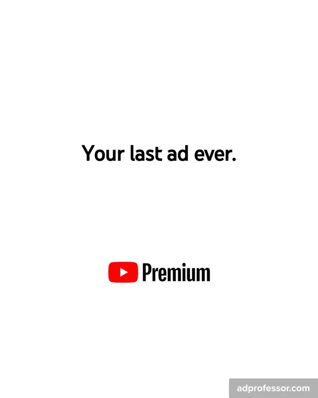 YouTube Premium — Your last ad ever