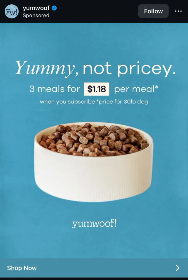 Yumwoof — Yummy, not pricey